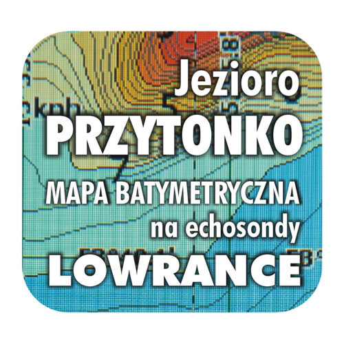 Карта озера Пшитонко на гидролокаторе Lowrance BG