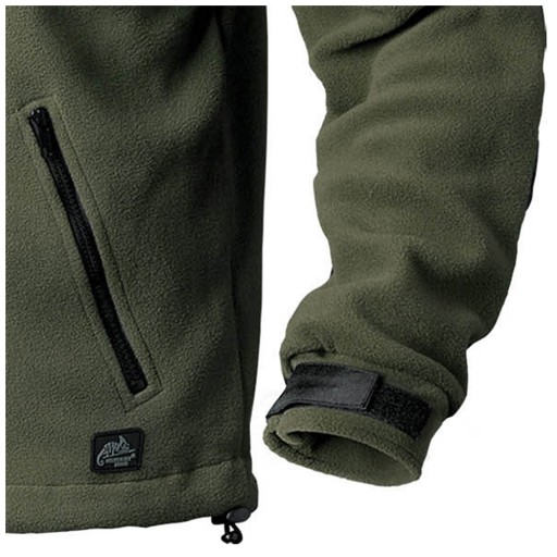 HELIKON CLASSIC ARMY Флисовая мужская толстовка оливково-зеленого/черного цвета S