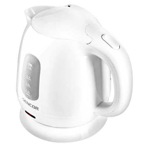 Электрический чайник Sencor SWK 1010WH, маленький, 1 литр