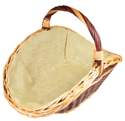 Каминная корзина плетеная WOOD BASKET XL ДЖУТ