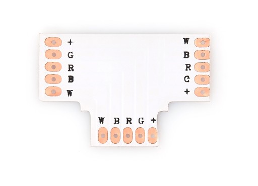 РАЗЪЕМ CN-63: СВЕТОДИОДНАЯ ЛЕНТА RGBW T 12 ММ