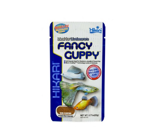 Hikari Fancy Guppy 22г - живородящие и гуппи