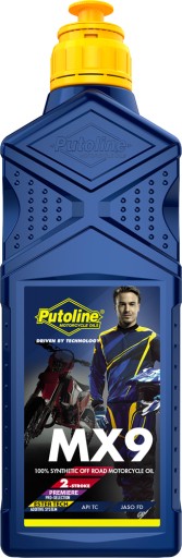 Масло PUTOLINE MX9 2Т СИНТЕТИЧЕСКОЕ Professional 1л