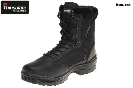 BUTY TAKTYCZNE OCHRONA SECURITY Z ZAMKIEM ykk 44