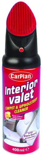 CARPLAN INTERIOR VALET FOAM ОЧИСТИТЕЛЬ ОБИВКИ + ЩЕТКА