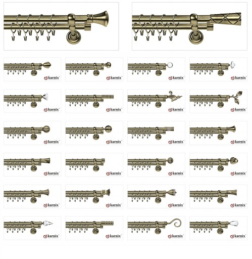 МЕТАЛЛИЧЕСКИЕ КАРДИНСЫ ДЛЯ РИМСКИХ ШТОР 25/25 мм, ИЗГОТОВЛЕННЫЕ НА ИЗМЕРЕНИЕ