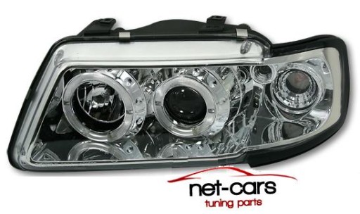 ЛАМПЫ ФАР AUDI A3 S3 8L ANGEL EYES LED C