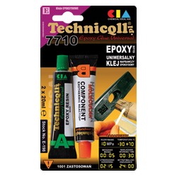 TECHNICQLL ДВУХКОМПОНЕНТНЫЙ ЭПОКСИДНЫЙ КЛЕЙ 2X20ML