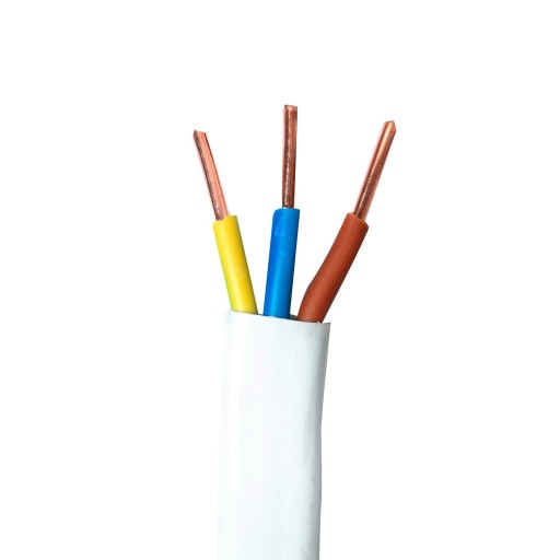 Przewód płaski kabel YDYp 3x2,5 750V 50m