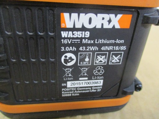 Wiertarka wkrętarka WORX WX 152 16V