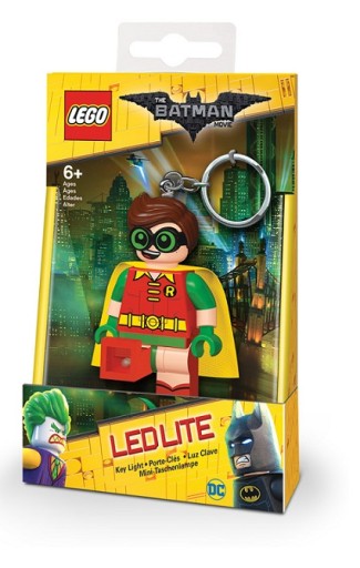 Светодиодный брелок LEGO BATMAN MOVIE ROBIN LGL KE105