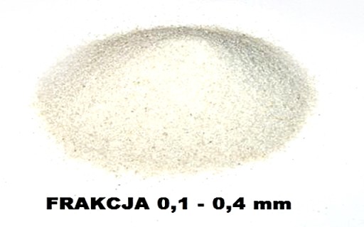 PIASKOWANIE SUPER ŚCIERNIWO PIASEK KWARCOWY NATURALNY KWARC ŚCIERANIE 24 KG