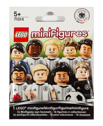 LEGO MINIFIGURES SERIA DFB FIGURKA PIŁKARZ MATS HUMMELS 71014 4