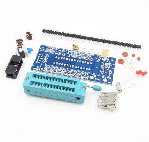 Zestaw uruchomieniowy ATMEGA8 ATMEGA88 DIY KIT