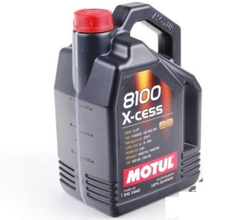 MOTUL X-CESS 5W40 4L ORIGINAL PL РАСПРЕДЕЛЕНИЕ