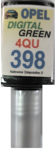 OPEL 398 4QU DIGITAL GREEN LAKIER ZAPRAWKA DO RYS