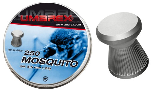 Śrut 5,5 mm UMAREX Mosquito płaski 250szt