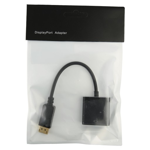 ADAPTER KONWERTER z DISPLAYPORT DP do VGA D-SUB