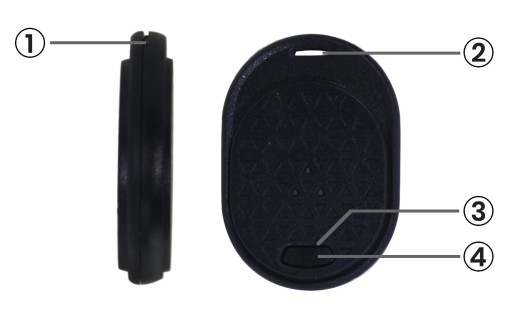 iTrack mini Bluetooth 5.0 локатор-брелок для багажа и сигнализации