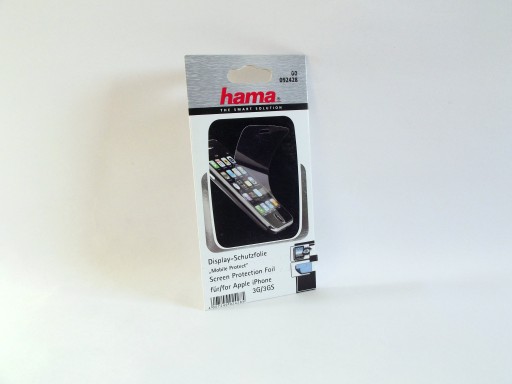 ЗАЩИТНАЯ ФОЛЬГА ПВХ HAMA APPLE IPHONE 3G/3GS (122)