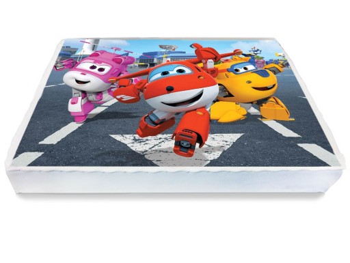 ВОЛНА ДЛЯ ТОРТА А4 Super Wings Самолеты Джетек Фру