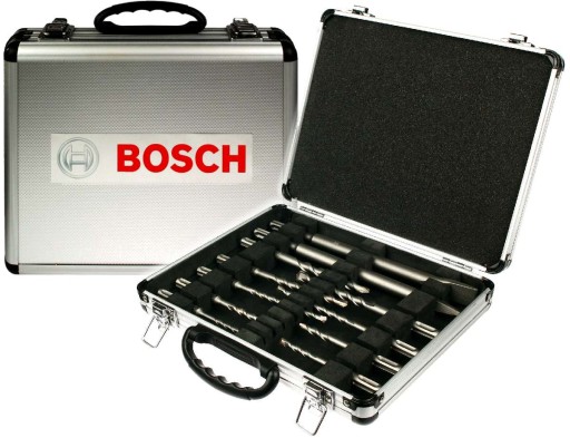 НАБОР ИЗ 11 СВЕРЛ И ДОЛОТО BOSCH SDS-Plus в чемодане
