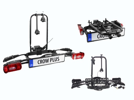 СТОЙКА Eufab Crow Plus складной велосипедный крюк TILT 2+