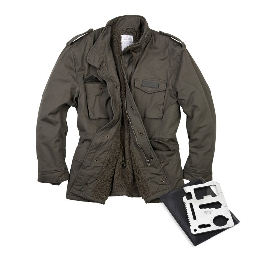 Куртка SURPLUS M65 US Parka PARATROOPER XL Карта