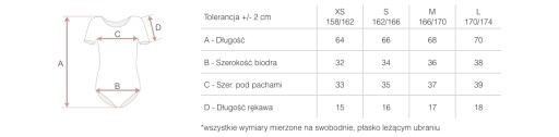 БАЛЕТНОЕ БОДИ ДЛЯ ТАНЦА ГИМНАСТИЧЕСКОЕ БАЛЕТНОЕ БОДИ X3 GB XS