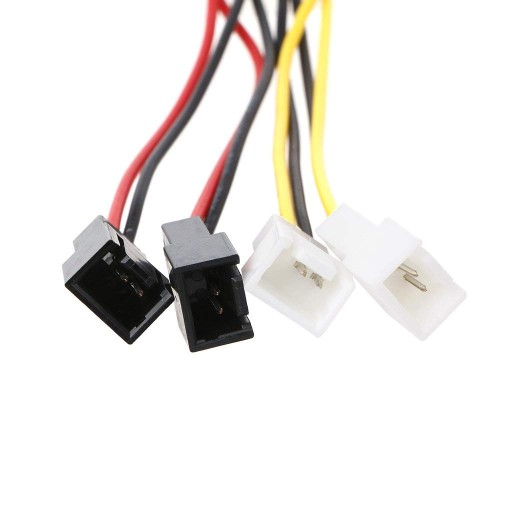 Адаптер Molex 4PIN-2x3PIN 12В/2x3PIN 5В Источник питания