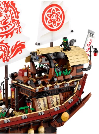 LEGO NINJAGO 70618 ЖЕМЧУГ СУДЬБЫ корабль корабль