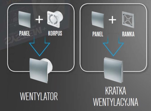 AWENTA SYSTEM+ рамка fi100 RWO100 + стеклянная панель PTG