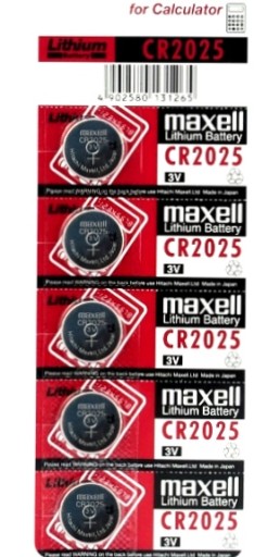 БАТАРЕЯ MAXELL CR2025 БАТАРЕЯ CR 2025 DL2025 10ШТ.