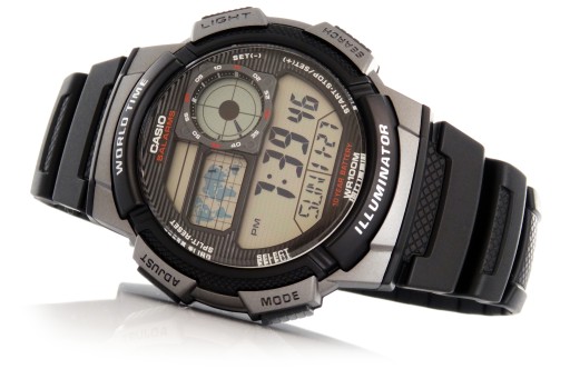 ЧАСЫ ДЛЯ ПЛАВАНИЯ CASIO AE-1000W В ПОДАРОК ​​100М