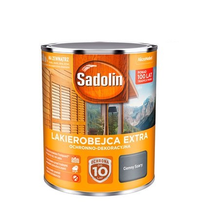 Sadolin Lakierobejca EXTRA 0,75L szary ciemny