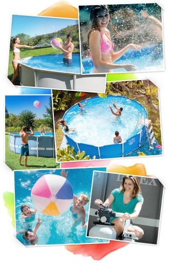 Развитие садового бассейна 244x76 см Intex Easy Set