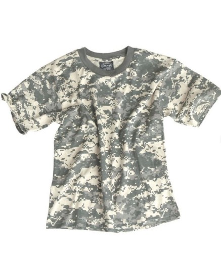 Детская футболка MIL-TEC KIDS Camo AT-Digital XS
