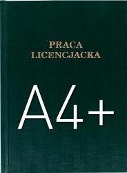 Okładki kanałowe AA/5mm Magister/Dyplom/Licencjat