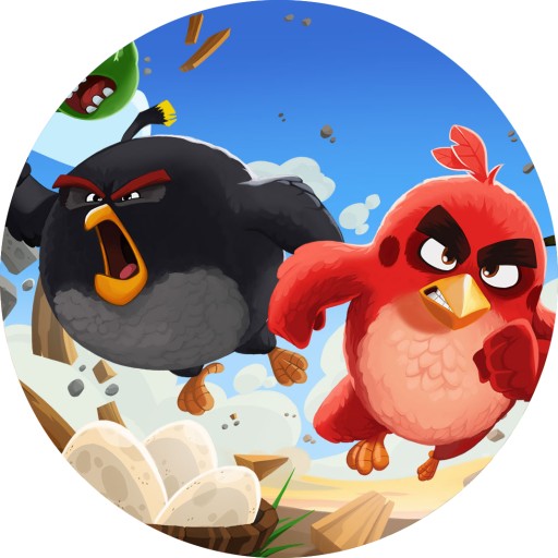 ТОРТ ТОРТ Angry Birds Птасиоры 20см круг