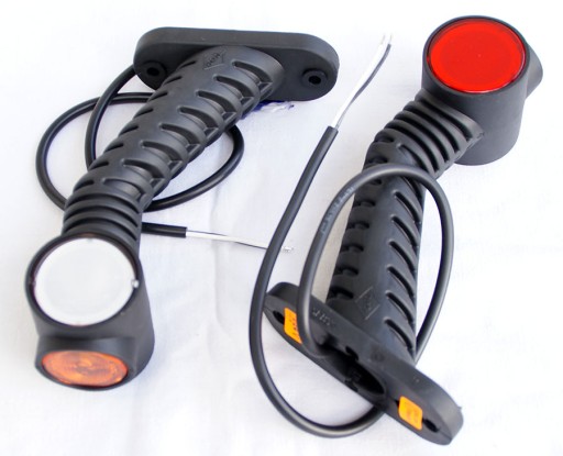 Lampa obrysowa obrysówka Naczepy Lawety Pomoc leda
