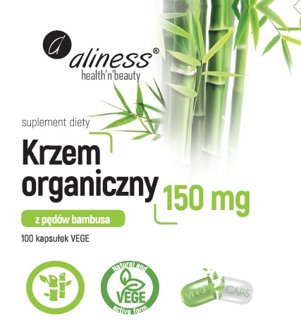 Aliness Organic SILICON от Bamboo Shoots 100 капсул