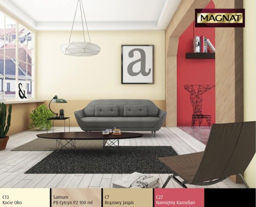 MAGNAT Керамическая краска для стен 2,5л C21 DESERT ROSE