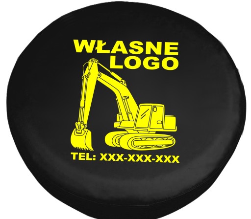 Чохол na колесо запасні твій з логотипом 36 , фото