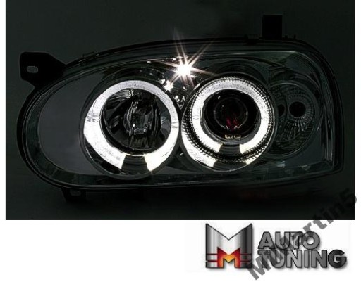 LAMPY ANGEL EYES VW GOLF 3 91-98 CHROM