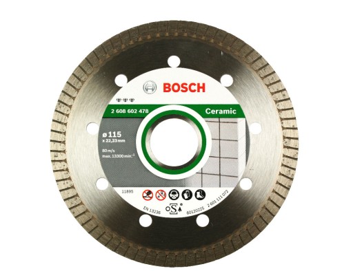 BOSCH TARCZA DIAMENTOWA 115mm twardy gres ceramika