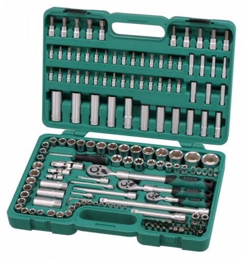 ZESTAW KLUCZY HONITON KLUCZE NASADOWE 155el. TORX