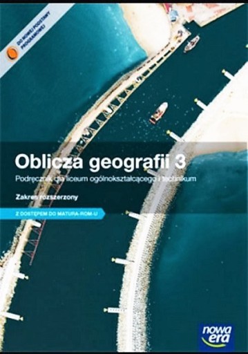 OBLICZA GEOGRAFII 3 LO PODRECZNIK ROZSZERZONY KOD