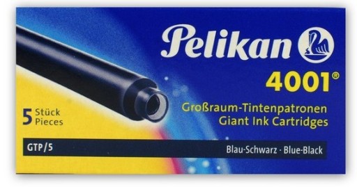 NABOJE DO PIÓR PELIKAN DŁUGIE GRANATOWE