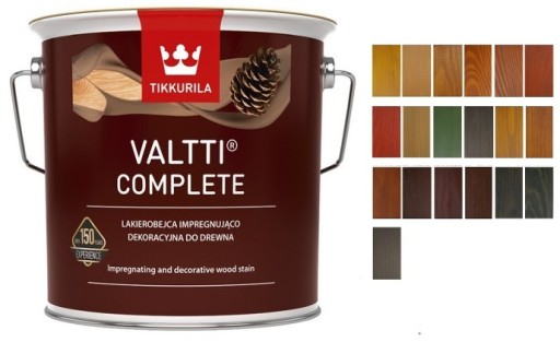 TIKKURILA Valtti Complete 0,9l LAKIEROBEJCA gr. I