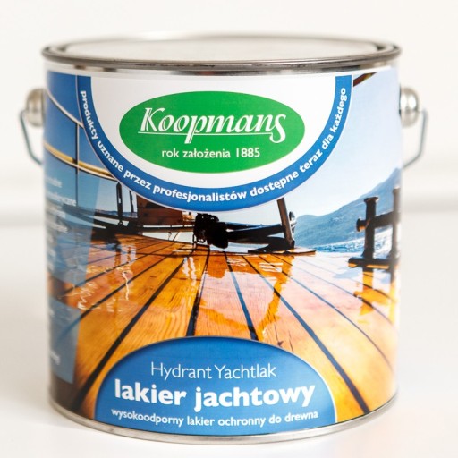 Lakier jachtowy do malowania łodzi, odporny 2,5L